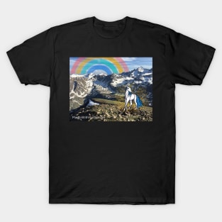 Magic in the Wild: Electric Pass near Aspen Colorado | Dancing Uniquorns by Mellie T-Shirt